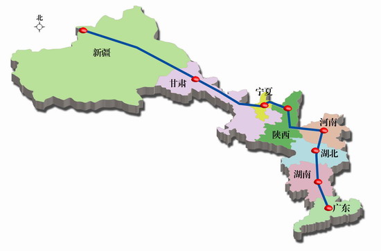 新疆至宁夏西气东输三线西段干线近期有望开工